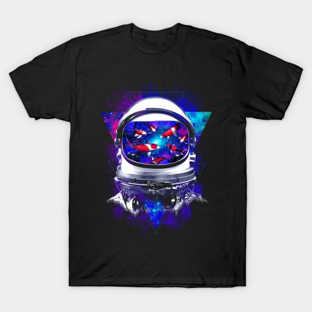 Space Lagoon T-Shirt by opawapo